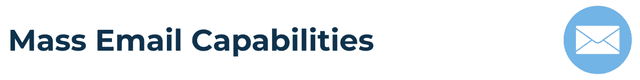 Mass Email Capabilities
