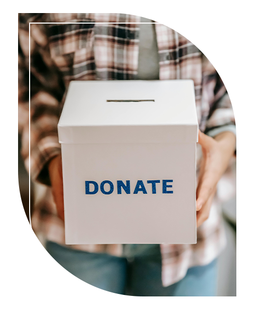 Happy nonprofit volunteer