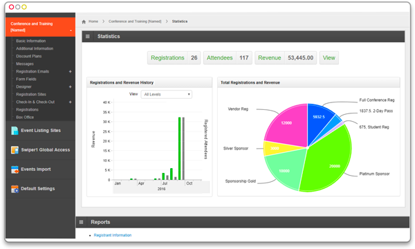 Full integration with Salesforce reports