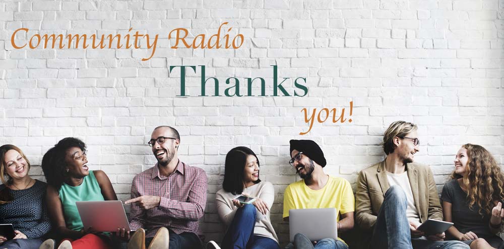 Community Radio thanks you!