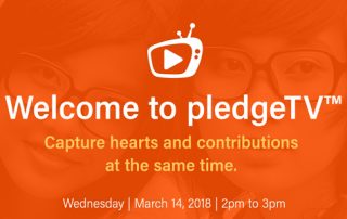 Facebook Live: pledgeTV demo Wednesday, March 14 2018